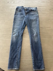 Saint Laurent PARIS Men's D02 M/SK-LW JEANS BLUE Size 30X33 - Picture 1 of 6