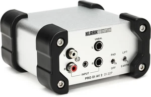 Klark Teknik DI AV 22P 2-channel Passive Direct Box with Midas Transformer - Picture 1 of 8