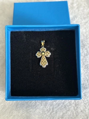 Collar Cruz Piedra Belén Muy Raro de Belén Certificado Belén Foto 1 de 2