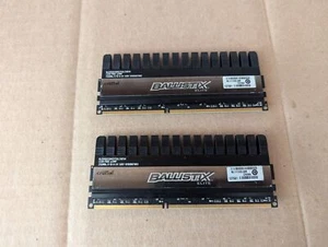 LOT OF 2 BLE263D2139CE1TX0 CRUCIAL BALLISTIX ELITE 4GB 2133MHZ RAM A3-9(4) - Picture 1 of 4