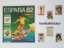 1982 World Cup, pick selection 10 stickers Panini World Cup 82 Spain football TOP