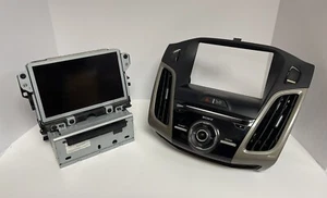 2012-14 FORD Focus Face Control SONY Navigation Stereo MP3 DISPLAY SCREEN OEM - Picture 1 of 11