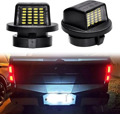 For 1980-2014 Ford F-150 Pickup Truck LED License Plate Lighs Tag Lamp F250 F350 - Image 1 of 4