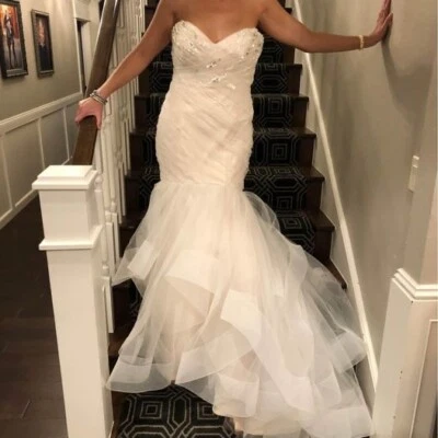 Vestido de Novia Hayley Paige 6460 AURORA Marrakech Cuentas Tul TALLA 14 Foto 1 de 4