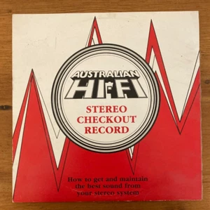 AUSTRALIAN HIFI STEREO CHECKOUT RECORD - 80s PRESSING - N-MINT COND. - Picture 1 of 5