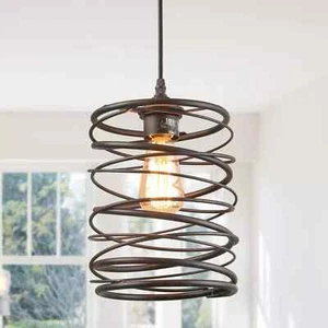 LNC A03291 Pendant Lighting for for Kitchen Island,Rustic Farmhouse - Picture 1 of 3