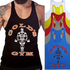 Herren Muskelshirt Tank Top Bodybuilding Tshirt Sport Fitness Gym Top Sportshirt