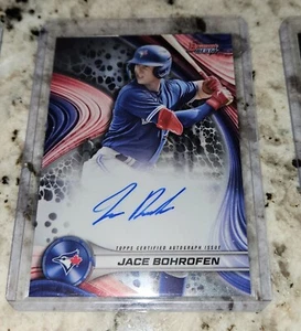 Bowman's Best JACE BOHROFEN PROSPECT 2024 AUTO Toronto Blue Jays #B24-JBO - Imagen 1 de 1