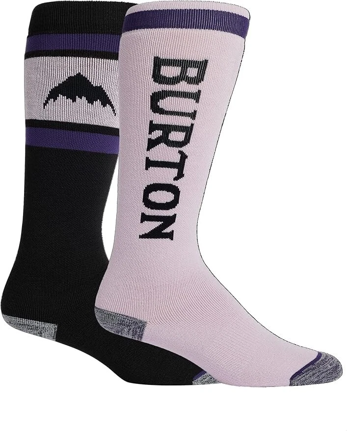 Burton Women's Standard Weekend Midweight Socks (2 Pack), Elderberry, Size Small - Imagem 1 de 1