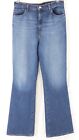 J Brand Womens Jeans 1219 Runway Bootcut High Rise Blue Metropole Skinny W 30