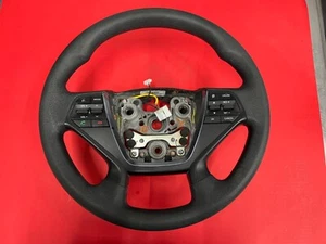 15-17 HYUNDAI SONATA STEERING WHEEL BLACK W/ CRUISE AND FUNCTIONS USED OEM - Picture 1 of 13