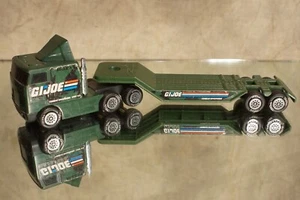 1990's Tonka G.I. Joe Semi Truck Trailer Combat Engineers Unit 212 Toy - Picture 1 of 8