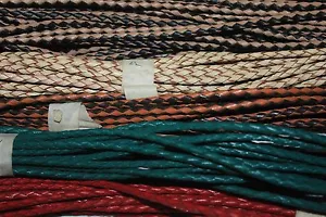 4 mm - Cuerdos de cuero bolo - 1 yarda/pieza - Pocos colores disponibles - Imagen 1 de 11