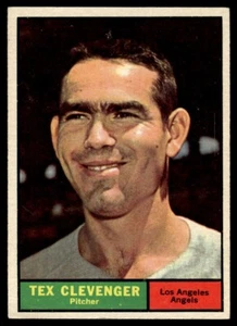 1961 Topps Tex Clevenger Los Angeles Angels #291 - Picture 1 of 2