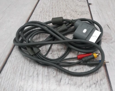 OEM Genuine Microsoft Xbox 360 AV VGA Video/Audio PC 10FT Cable X-801255- TESTED - Image 1 of 4