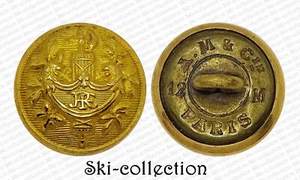 Bouton des Ambassadeurs. France, vers 1910. 12 mm - Picture 1 of 2