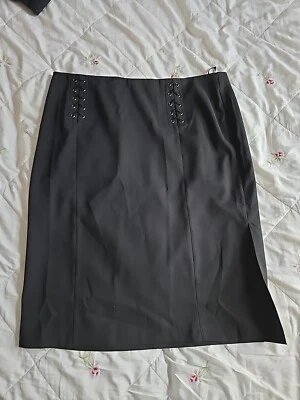 Etam Vintage Black Skirt Size 16 - Image 1 of 4