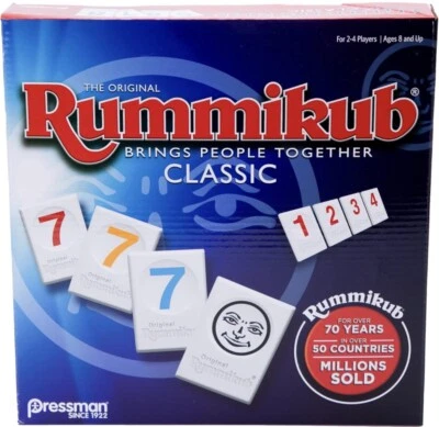 Rummikub Game with Bonus Jokers Game Classic Pressman-New!!!! - Image 1 of 3
