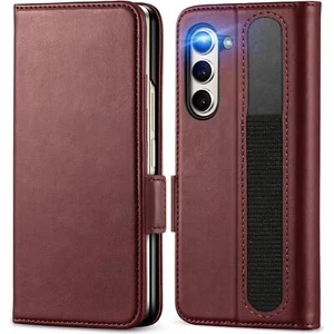 RFID Hülle für Samsung Galaxy Z FOLD 5 Wallet Cover Schutz Flip Case Lila - Bild 1 von 7