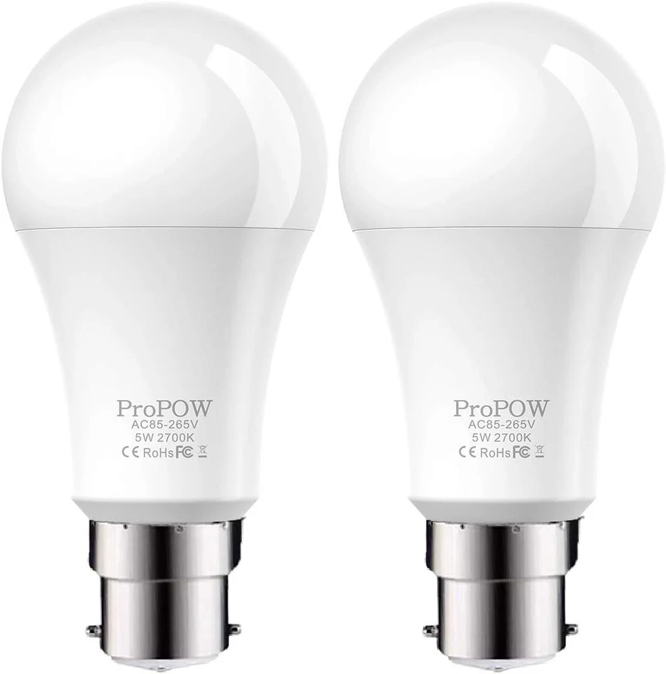 Dusk to Dawn Light Bulb,ProPOW 5W (40 Watt Equivalent) Sensor LED Bulbs A19 - Image 1 of 4