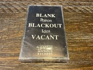 Poison Idea "Blank Blackout Vacant" (Cassette, Taang! Records) - Picture 1 of 2