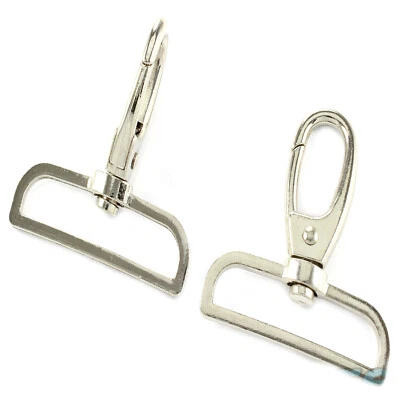 M-TEILE-STORE 10 Schnapphaken mit Wirbel 59 x 57mm Gurtbreite 50mm Karabinerhaken