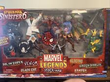 2004 Toybiz Marvel Legends Spider man vs Sinister 6 Box Set