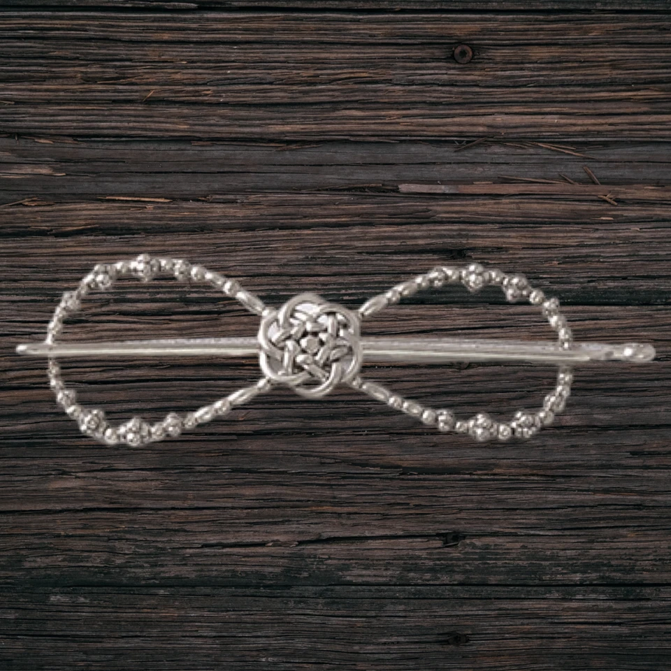 Lilla Rose Flexi - Clip 2763 Knot Barrette Nickel Plated - Image 1 of 1