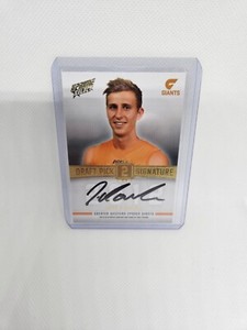 2013 Afl Select Prime Draft Pick Signature Jono O'Rouke Dps2 059/280