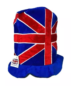 Thomas Benacci United Kingdom Union Jack Big Bucket Hat Blue/Red OSMF - Picture 1 of 9