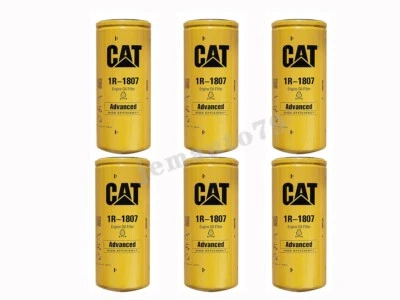 Caterpillar 1R-1807 Advanced High Efficiency Oil Filter (Pack of 6) - Image 1 of 4