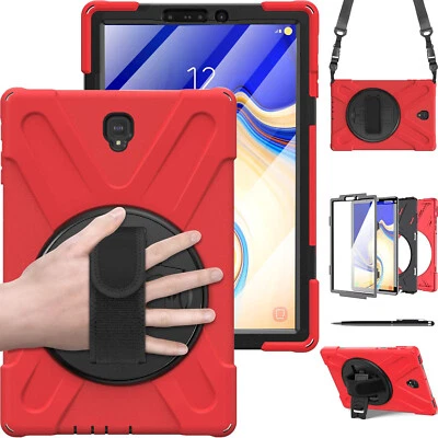 Case for Samsung Galaxy Tab S4 10.5 inch 2018 SM-T830 T835 T837 + Shoulder Strap - Image 1 of 4