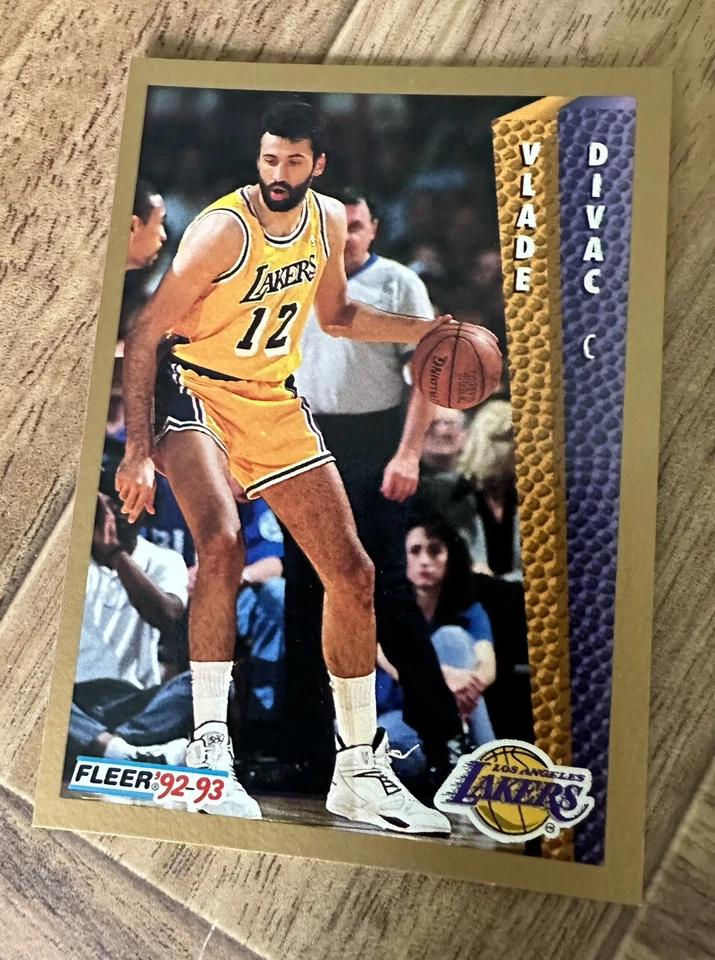1992-93 Fleer - #107 Vlade Divac - Image 1 of 2