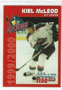 1999-2000 Kelowna Rockets (WHL) Kiel McLeod