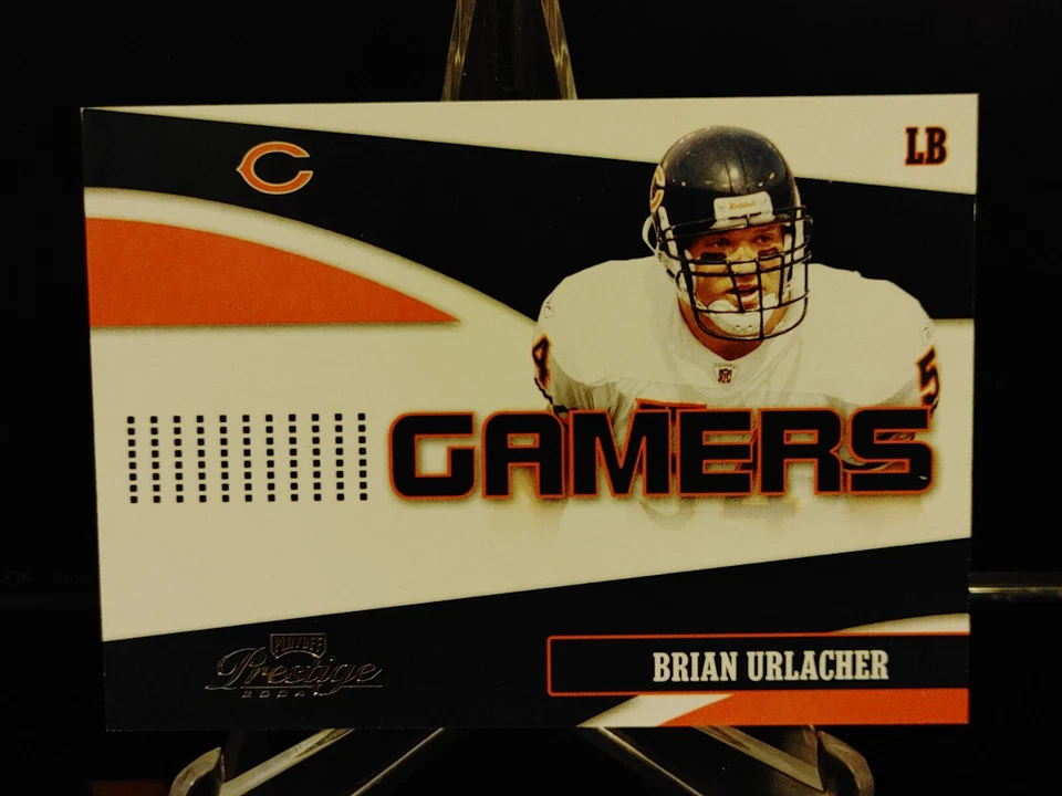 Brian Urlacher 2004 Playoff Prestige Gamers #G-5 - 72/750 - Chicago Bears - Image 1 of 2