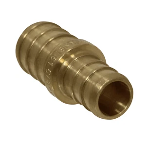 XFITTING 10 Pcs. 5/8" x 1/2" Pex Coupling, 1/2" x 5/8" Pex Reducing Coupling - Picture 1 of 8