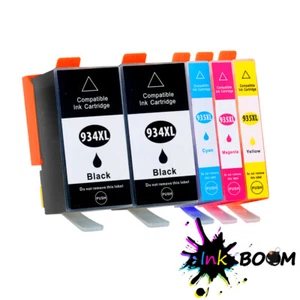 5 Ink replace for HP 934XL 935XL Officejet Pro 6230 6830 6835 6812 6815 - Picture 1 of 1