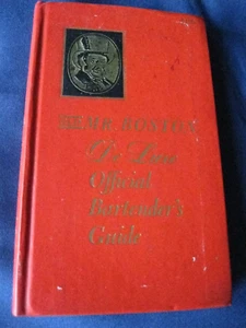Vtg Old Mr. Boston De Luxe Official Bartender's Guide 19th Printing Revised 1961 - Picture 1 of 6