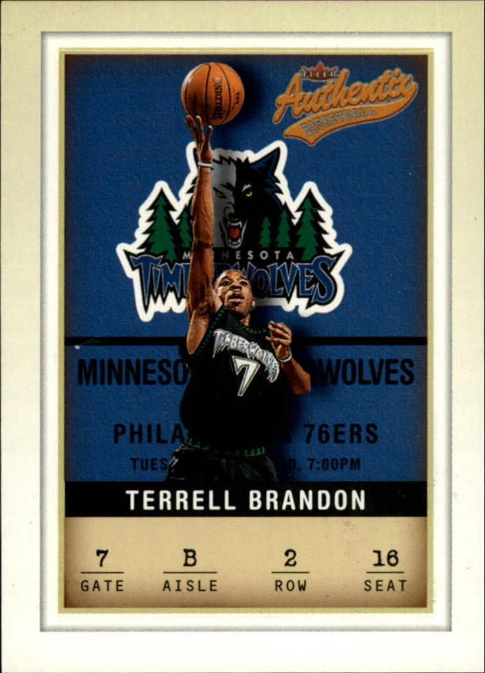 B3551- 2001-02 Fleer Authentix Bk 1-100 +Inserts -You Pick- 15+ FREE US SHIP - Image 1 of 1