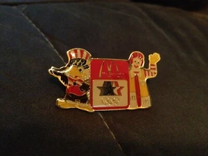 1984 Los Angeles Olympic Pin McDonald's - Sam the Eagle & Ronald McDonald - Picture 1 of 1