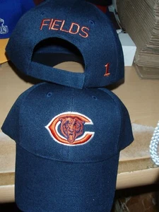 Justin Fields personalized "Fields 1" Chicago Bears NFL Hat New! Free Shipping! - Picture 1 of 1
