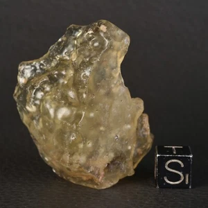 Verre libyque 31,87 g LDG Libyan Desert Glass Tectite impact Météorite  D46.2-21 - Picture 1 of 17