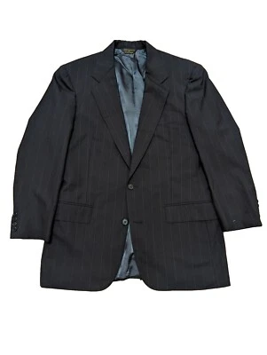 Abrigo Blazer Deportivo Vintage Southwick Para Hombre Lana Negro 2 Btn 40 Rayas EE. UU. De Colección Foto 1 de 4