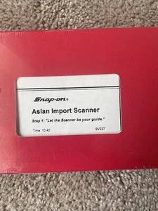 Brand New Snap on Asian Import Scanner VHS Video Instructions - Picture 1 of 2