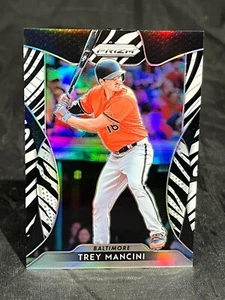 2019 Panini Prizm Zebra Prizm /99 Trey Mancini #60 - Picture 1 of 3