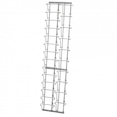 GERSO Postkartenleiste Gemischt mit 24 Fächern A6-Karten mit Umschlag hoch und quer