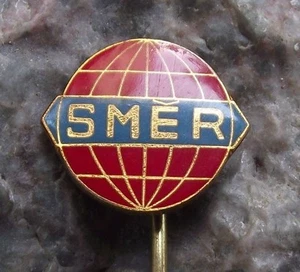 Antique Smer Plastic Military Scale Models & Toy Maker Advertising Pin Badge - Picture 1 of 8