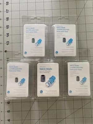 Lote de 5 lâminas de tecido de substituição silhueta tecido FAB-3T NOVO NA CAIXA - Imagem 1 de 3