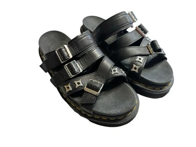 Sandalias Dr. Martens para mujer Y2K gruesas Ryker II con correa de cuero con tachuelas talla 8 Foto 1 de 4