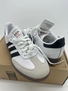 Adidas Samba Indoor Soccer White Size 8 - Picture 1 of 8
